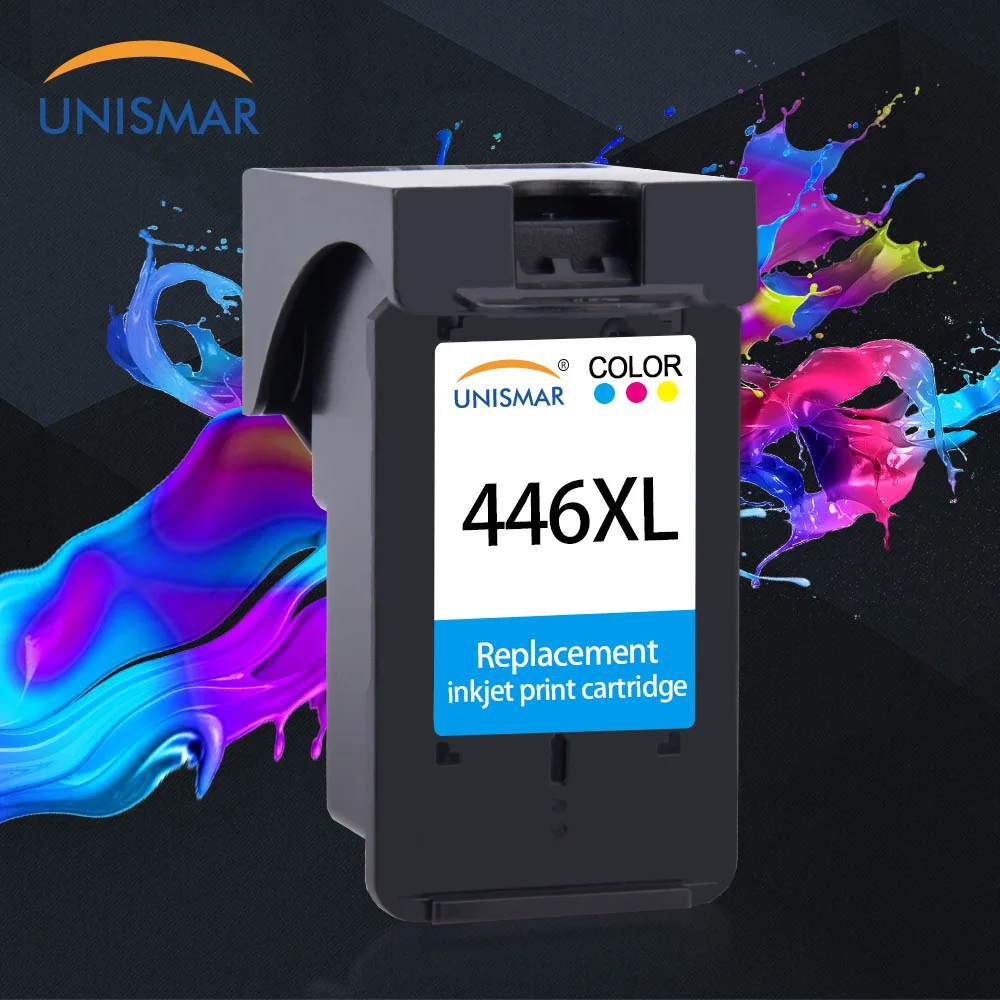 Unismar трехцветный картридж CL446 для Canon чернильные картриджи Pixma MG2540 MX494 MG2440 MG2940
