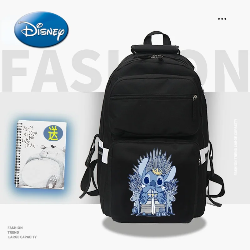 

Disney Stitch Cartoon Men and Women Backpack Fashion Girl Backpack Travel Bag Laptop Bag Kawaii School School Bag Pencil Case