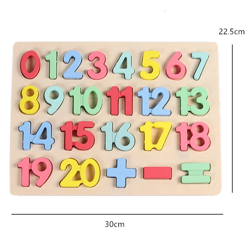 Kids Wooden Learning Letter Digital Geometry Educational Toys Puzzle Children Early 3D Shapes Wood Jigsaw Toy For | Игрушки и хобби