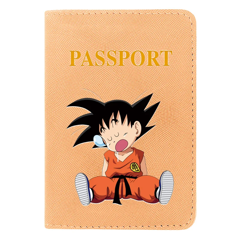 

Cute Kid Napping Cartoon Design Printing Women Men Passport Cover Pu Leather Travel ID Credit Card Holder Pocket Wallet Bags
