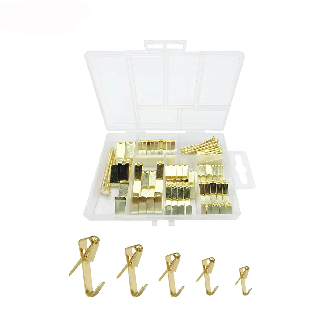 130 шт./компл. тяжелые вешалки для картин с гвоздями крючки фотографий