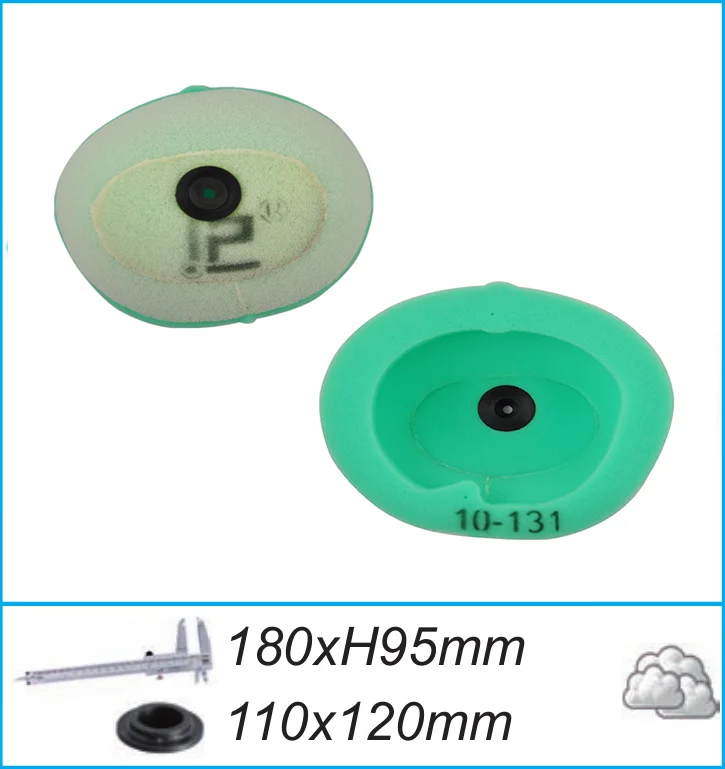 Воздухозаборник мотоциклетного фильтра для Kawasaki KX125 2002-2006 KX250 2002-2007 | Автомобили и