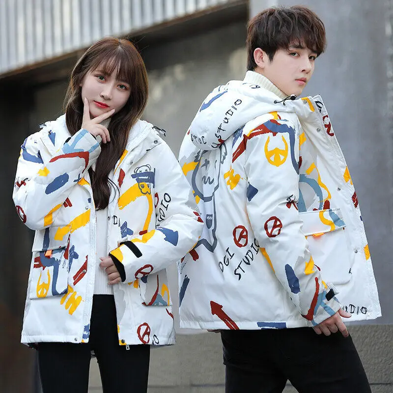 2021 new High Quality Fur Collar Thick Padded Jacket Men Winter Outdoor Windproof Long Cotton-Padded Jacket