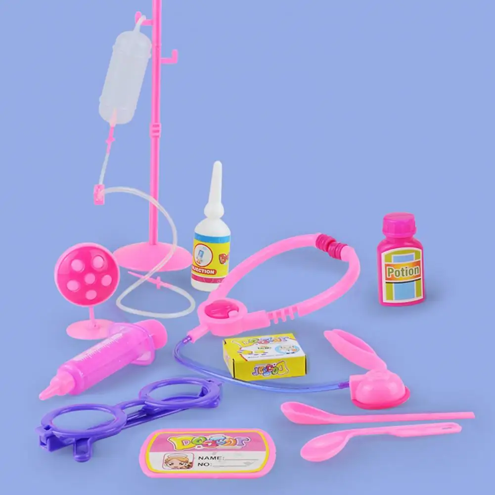 12 шт./компл. имитация докторского набора для ролевых игр пластиковая медсестра