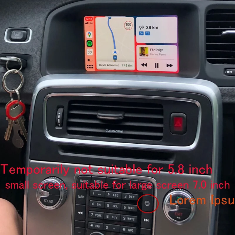 Беспроводная Модифицированная коробка CarPlay для Android 2011-2019 Volvo Auto V40 XC70 XC60 S60 V60 V70 S80