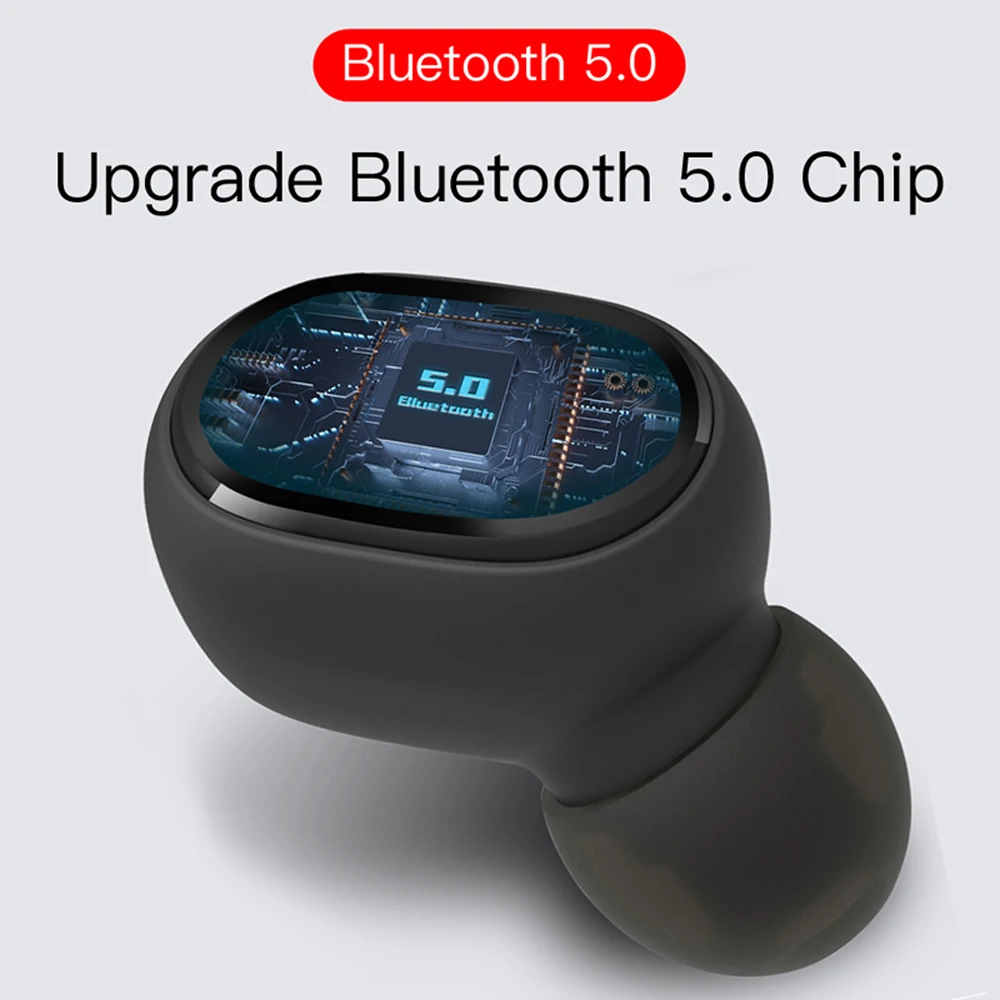 E6S TWS Bluetooth 5 0 беспроводные наушники для Redmi Airdots LED бизнес стерео мини спортивные