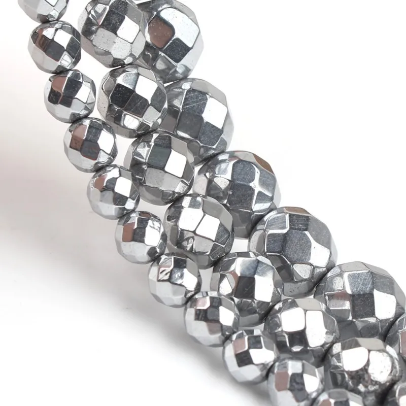 Бусины из натурального камня ААА для изготовления ювелирных изделий граненые
