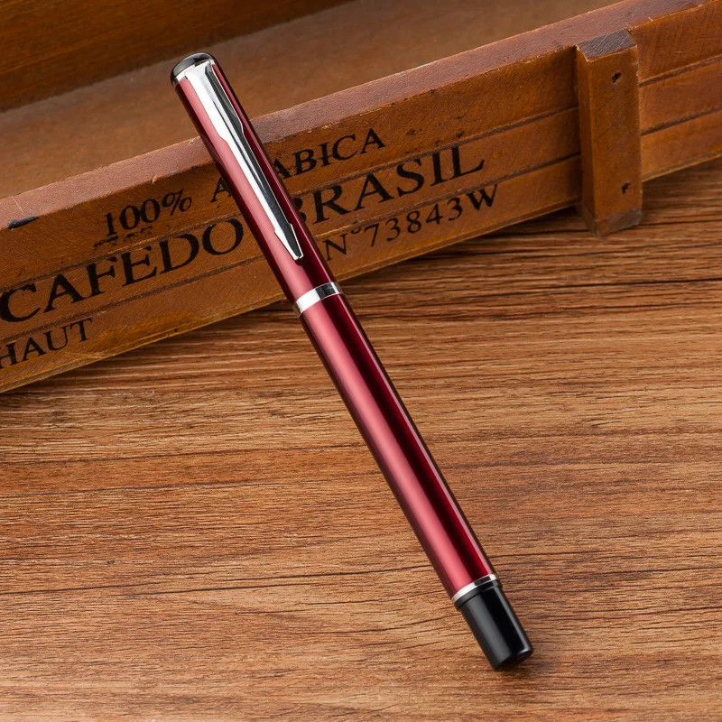 Красивая вращающаяся металлическая шариковая ручка канцелярские