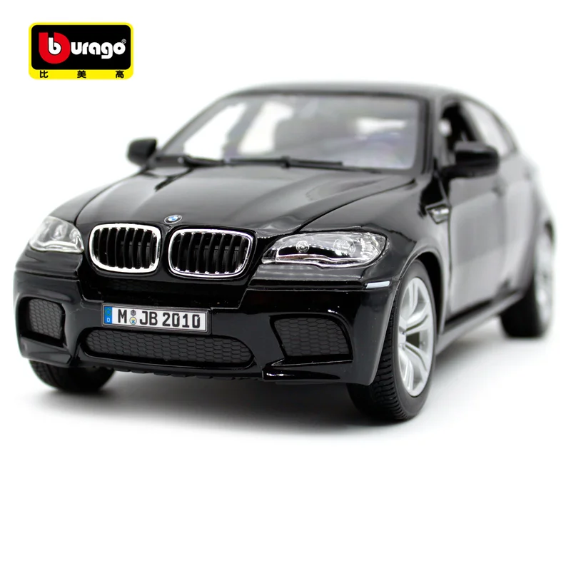 

Bburago 1:18 BMW X6 M SUV car Diecast Model Car Toy New In Box Free Shipping Adult toy collection 12081