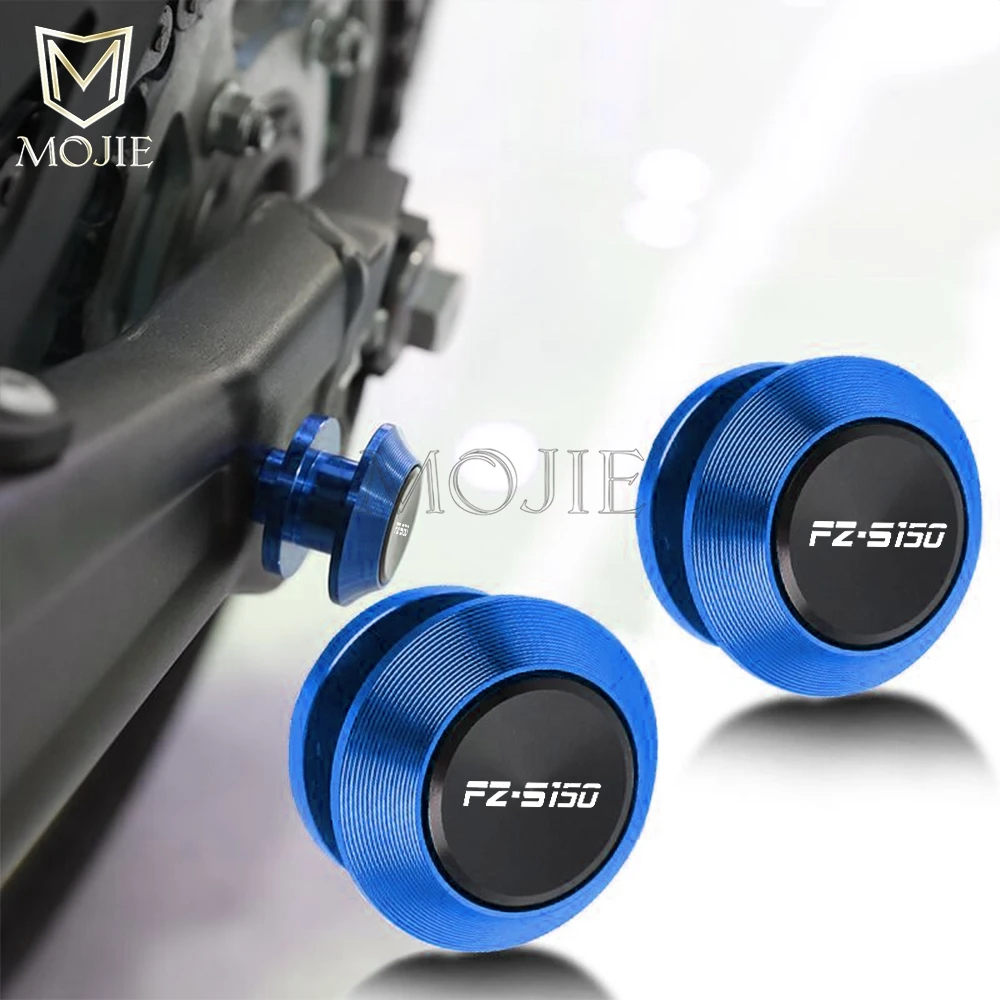 

6MM Motorcycle Swingarm Sliders Spools Swingarm Stand Screws Protector For Yamaha FZ-S 150 FZS150 FZS 150 FZ-S150 2015-2016