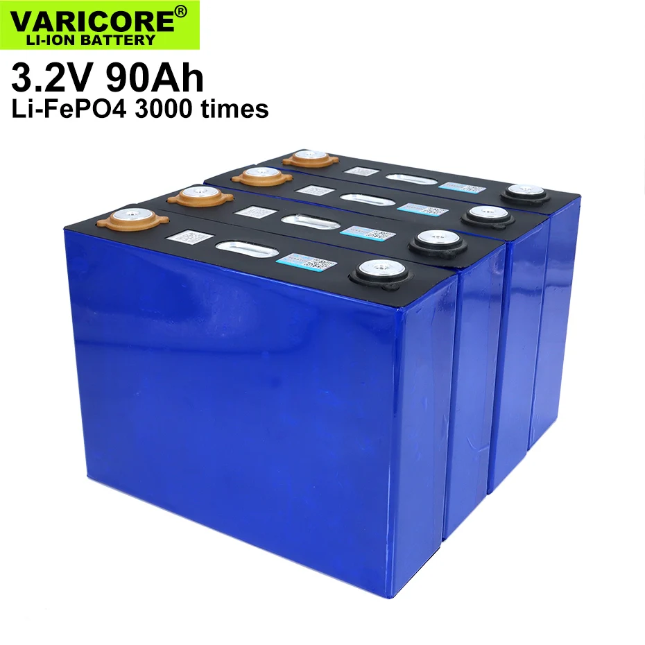 2020 новые 8 шт 3 2 V 90Ah lifepo4 батареи не 100ah 12V180Ah 24V90Ah для EV RV diy солнечный ЕС США налог