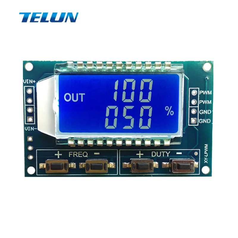 2 шт. ШИМ импульсная Частота Рабочий цикл регулируемый генератор сигналов Модуль