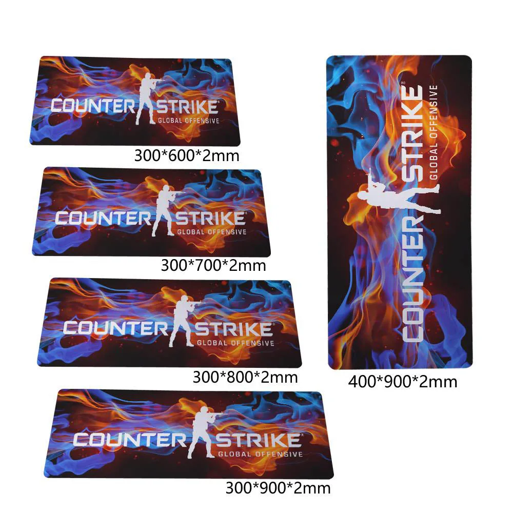 Высококачественный Прочный большой игровой нескользящий коврик для мышки с