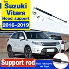Передняя крышка капота двигателя для Suzuki Vitara 2016-2019, опорные гидравлические Пружинные амортизаторы