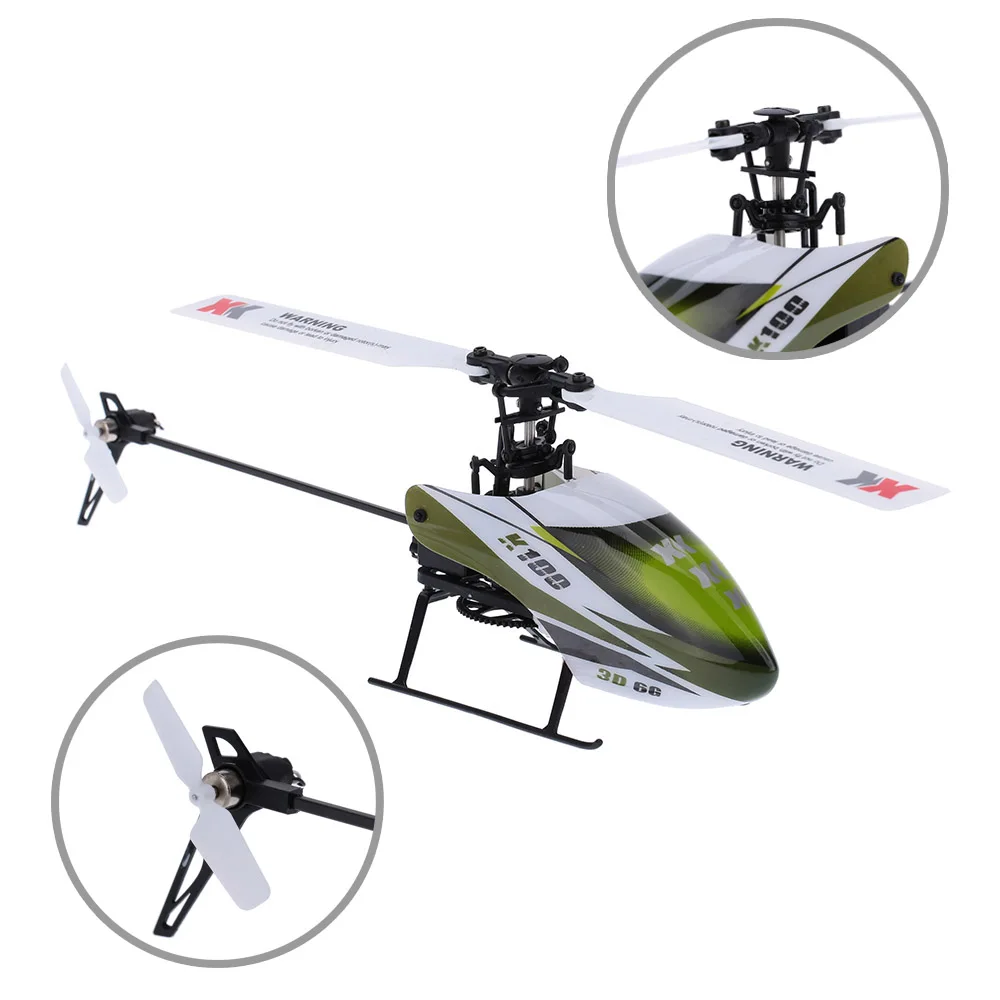 Wltoys XK K100 Falcom 6CH Flybarless 3D 6G система дистанционного управления игрушка бесщеточный