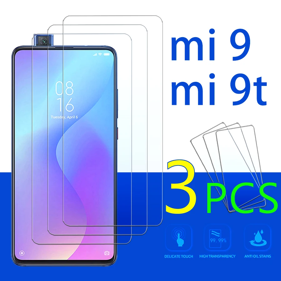 Защитное стекло для xiaomi mi 9 T закаленное 3 шт.|Защитные стёкла и плёнки телефонов| |