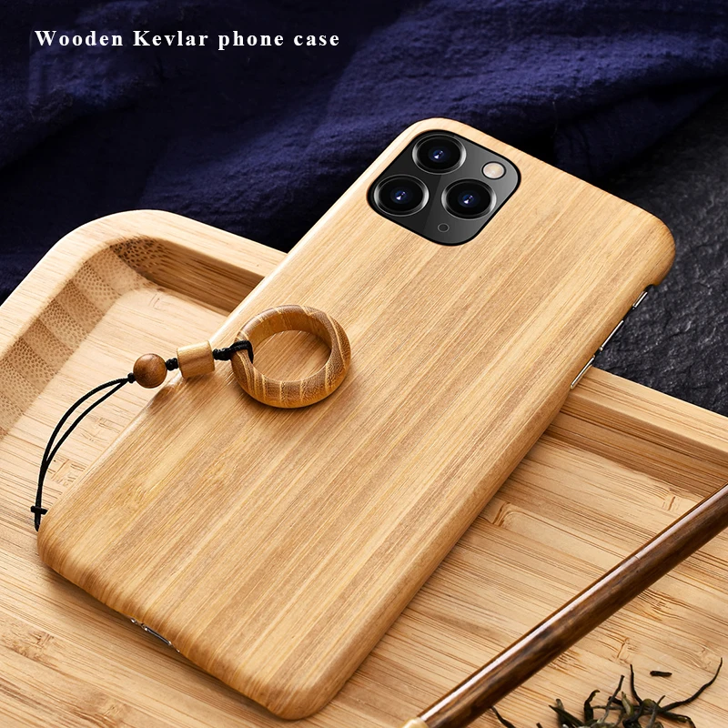 

Чехол для iPhone SE, 7, 8 plus, X, S, R, 11, 12 mini, Pro MAX, деревянный, ультратонкий, матовый, в стиле ретро