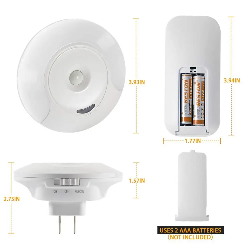 Домашний прикроватный светодиодный ночник настенный светильник с дистанционным