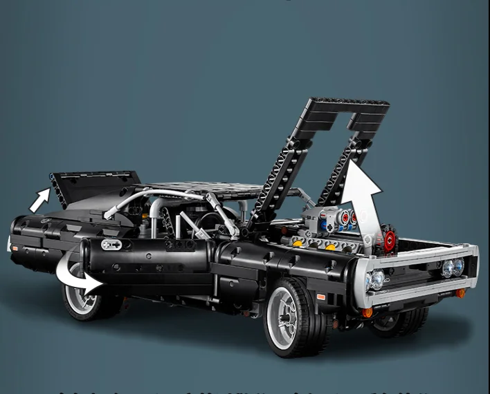 1384 шт. Детский конструктор Dodge Charger | Игрушки и хобби
