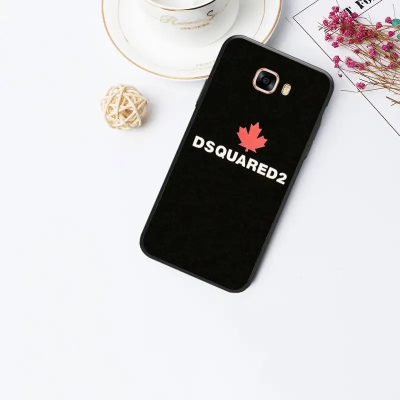 

Italian luxury brand DSQUARED2 for samsung A10 coque fundas etui for samsung galaxy A40 A50 A51 A70 A71 note 8 9 10 cases cover