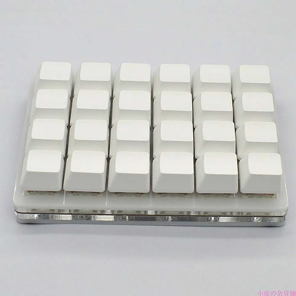 

for Cherry Red Shaft Programmable 24-key Keyboard USB Interface Macro Keypad DIY Custom Shortcuts Mechanical Keyboard