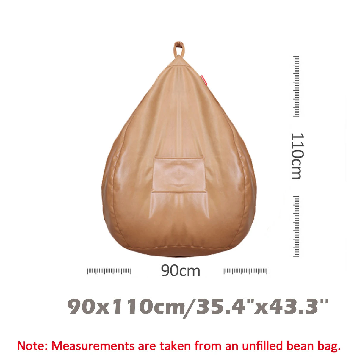 

PU BeanBag Sofas Cover Chairs without Filler Linen Leather Lounger Seat Bean Bag Puff asiento Couch Tatami Living Room Furniture