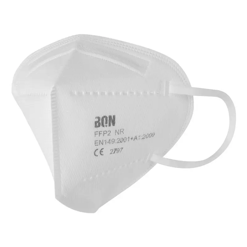 Респиратор BQN FFP2 CE 5 слоев 100 шт. | Безопасность и защита