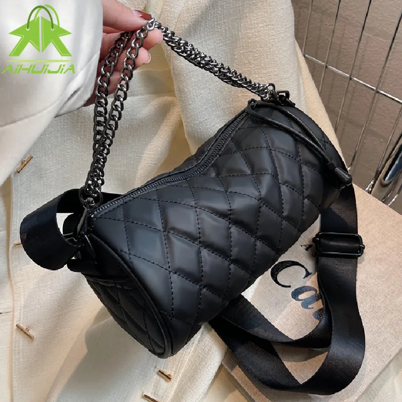 

Fashion Chain Handbag for Female 2021 New High Quality Nylon Women Shoulder Bags Designer Casual All-match Ladies Messenger Bag