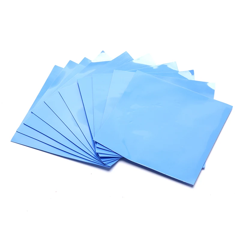 

Thermal Pad GPU CPU Heatsink Cooling Conductive Silicone Pad 10mm*10mm*0.5mm Size For Laptop 2PCS