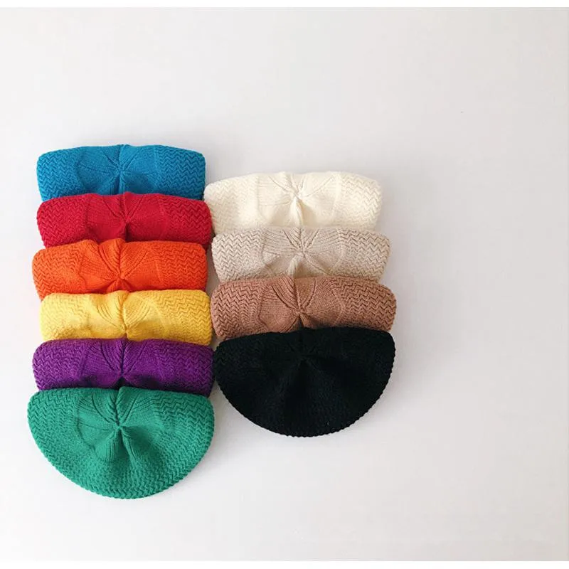 

Шапка Вязаная Детская однотонная, осенне-зимняя, 47-51 см, 2350