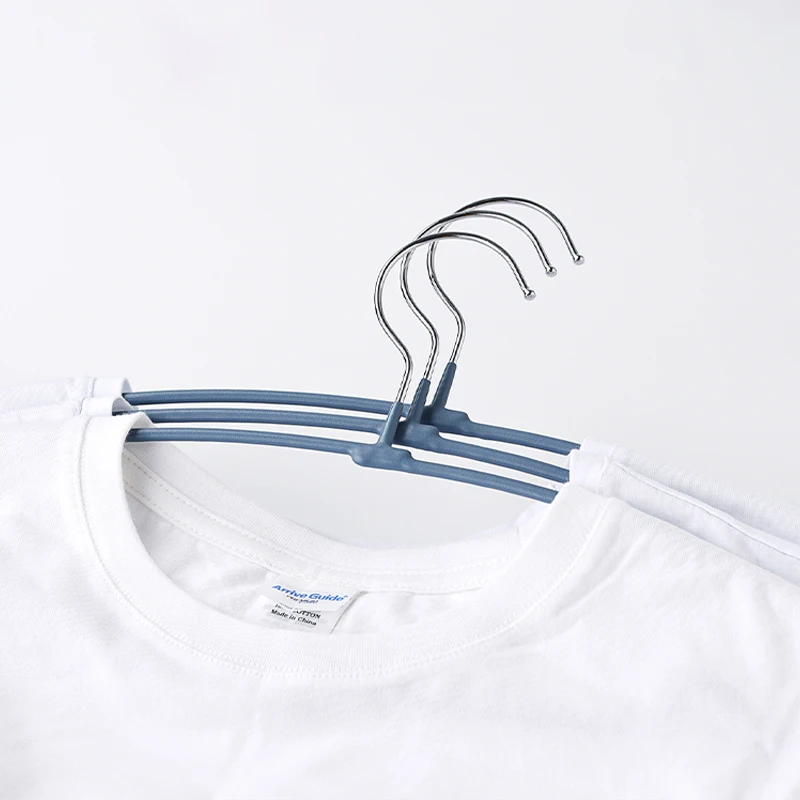 

Non-Slip Storage Hanger 10 Pcs Premium Quality Space Saving Strong Durable Organizer Wet and Dry Load Bearing Minimalist Style