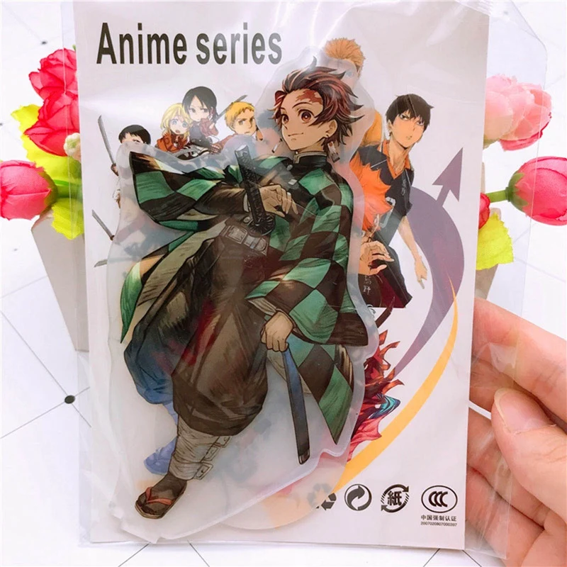 

2021 Japan Cute Anime Demon Slayer Acrylic Stand Figure Model Toys