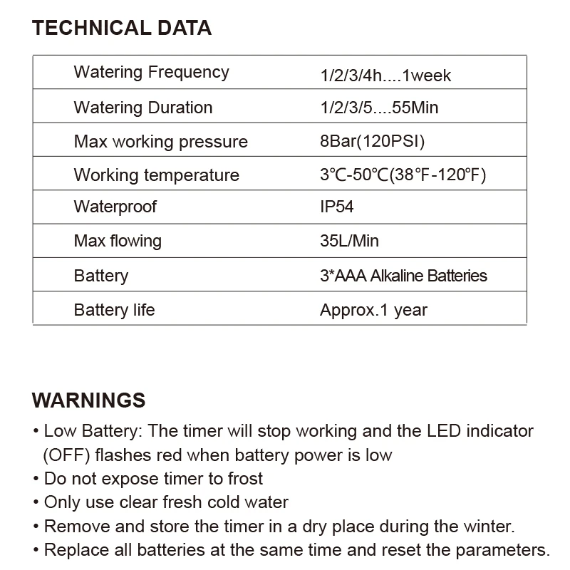 Таймер полива с датчиком дождя водонепроницаемый датчик уровня воды