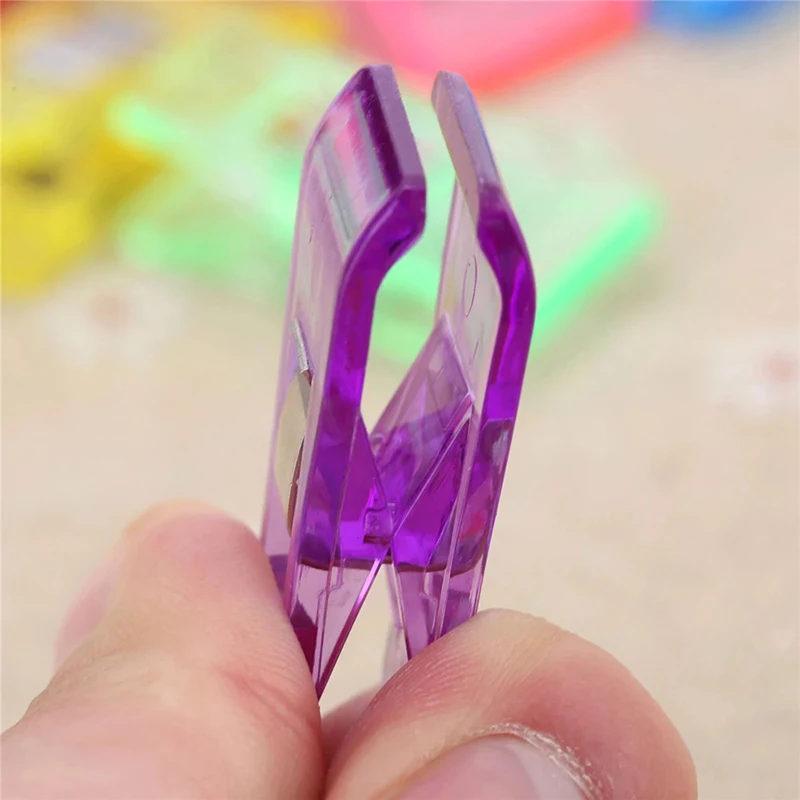 10 шт пластиковые зажимы одеяло инструменты пэчворк аксессуары для шитья края