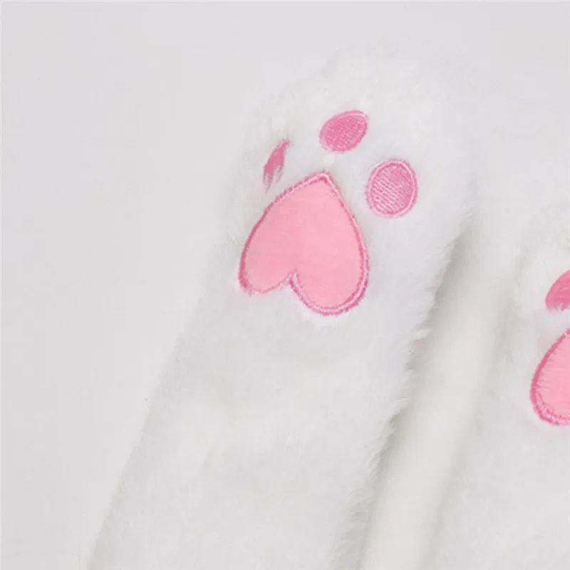 Милый Плюшевый Кролик ушные пинчинг шапка забавная может двигаться шапочка со