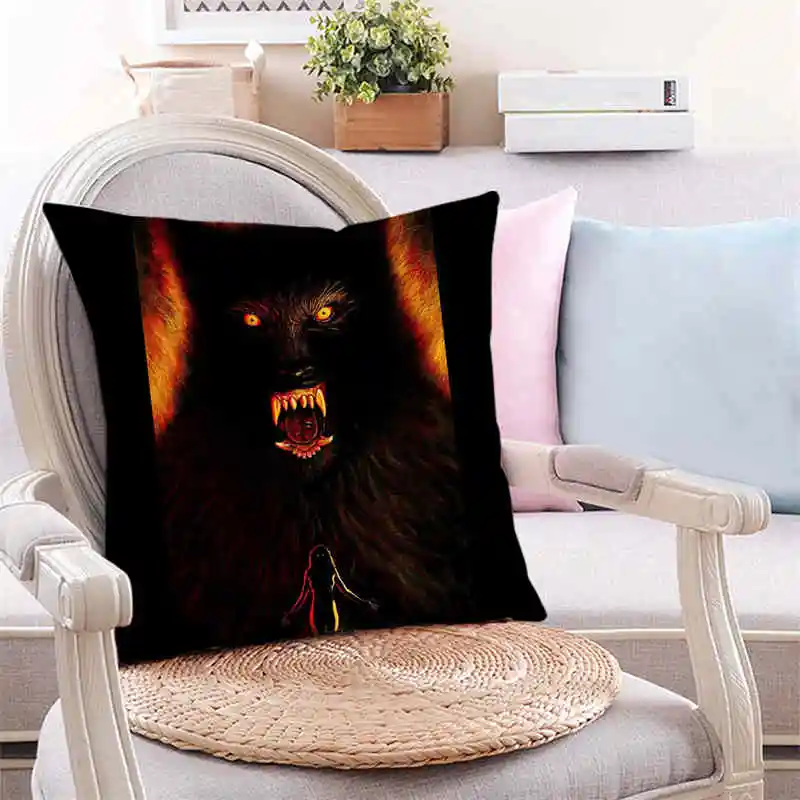 Новинка чехол для подушки Werewolf ужасная подушка Чехол 45x45 Подушка стула домашние