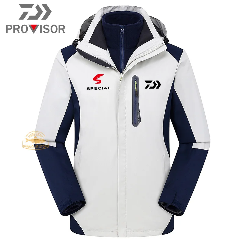 

Куртка рыболовная Мужская, ветрозащитная, быстросохнущая, отстегивающаяся