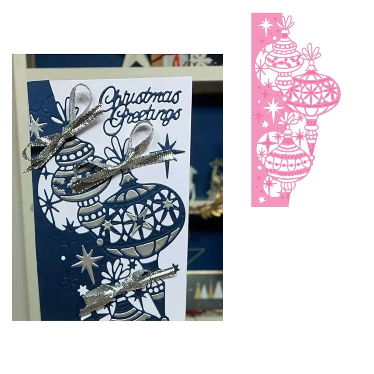 

BAUBLE EDGER Metal Cutting Dies for DIY Scrapbooking Crafts Dies Cut Stencils Maker Photo Album Template Handmade Decoration NEW