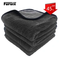 2pcs 6090cm microfiber towel car wash cloth auto cleaning door window care thick strong water absorption for car automobile