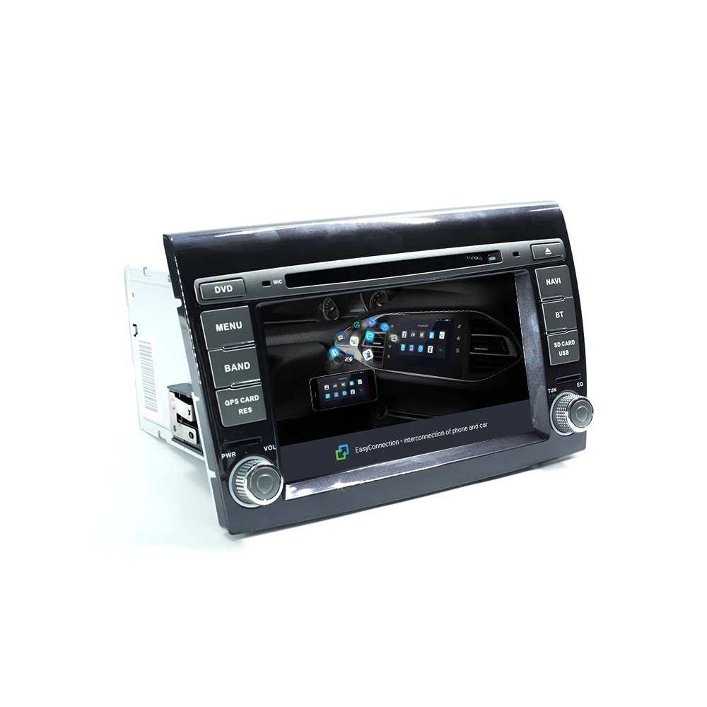 Автомобильный мультимедийный плеер 4 Гб + 64 IPS DSP 2 Din Android 11 для Fiat/Bravo 2007 2008 2009 2010 2011