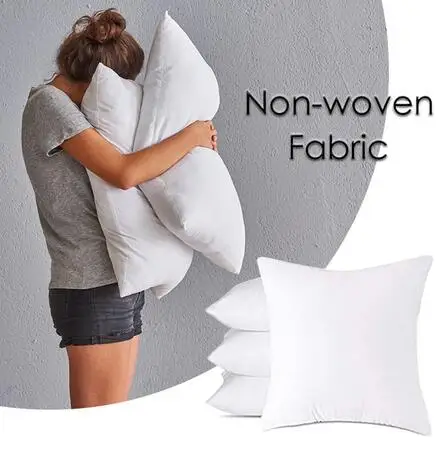 Домашняя Нетканая Подушка с внутренним наполнителем шерстяная подушка