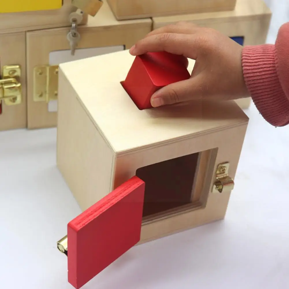 

3d деревянная Геометрическая игрушка, палочка для запоминания, шахматная игра, модель модели, игрушки-пазлы цвета, Геометрическая доска в фо...