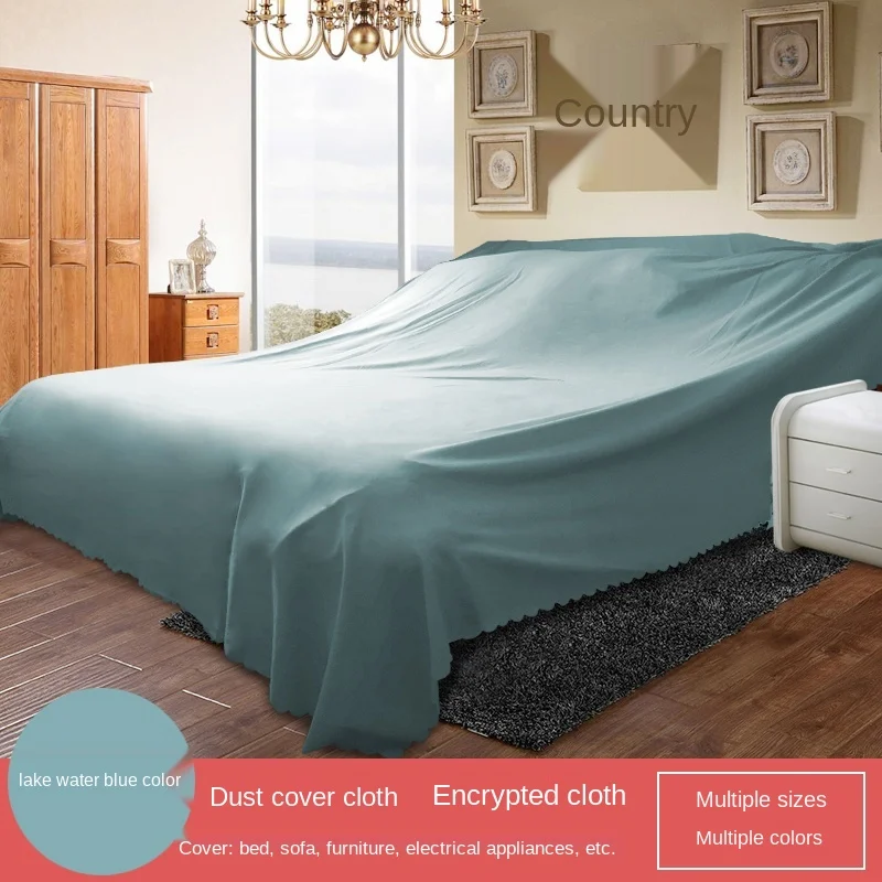 

Furniture Dustproof Cloth Sofa Dust Hiding Cloth Bed Dust Cover Anti-Gray Cloth Household Gray Cloth Dustcloth Large Cover Cloth