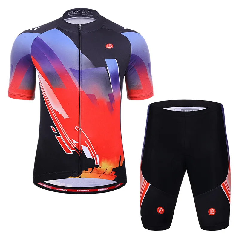 2021 семейная велосипедная одежда для родителей и детей Детский летний комплект