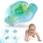 Детское кольцо для плавания Swimbobo, Лежачее кольцо с сиденьем, противоскользящее детское кольцо для плавания, кольцо для подмышек, аксессуары для бассейна