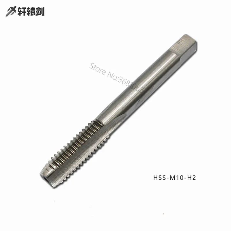 

5PCS Straight Flute Machine Taps M10 Thread M10x1.25 M10x1 M10X1.5 HSS H2 Tap Bit Right Hand Metric Screw Tap Drill Thread Tool