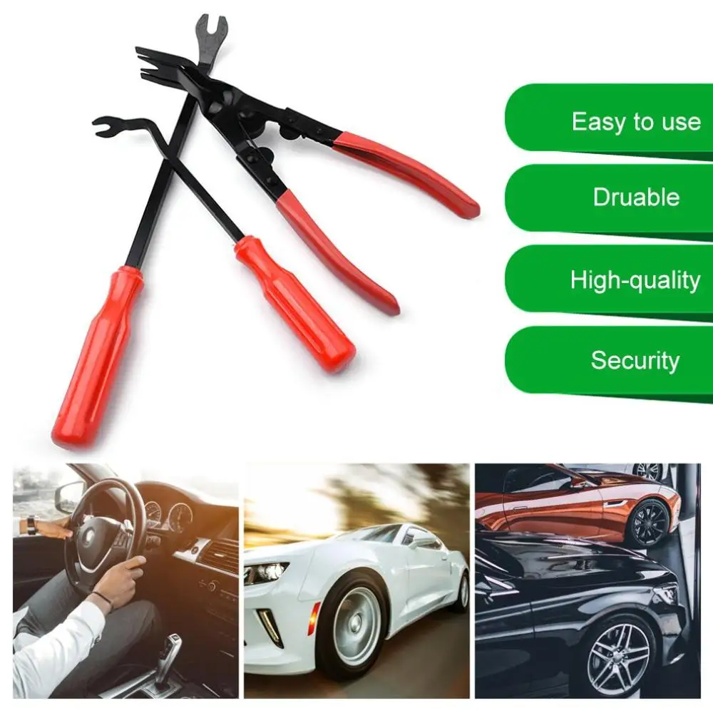 

New Open Light Pliers Under Pressure Buckle Clamp Plastic Remover Car Headlight Lens Repair Disassemble Plier