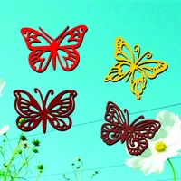 beautiful 4 butterflies combination metal cutting mould diy scrapbook photo album relief handicraft mould