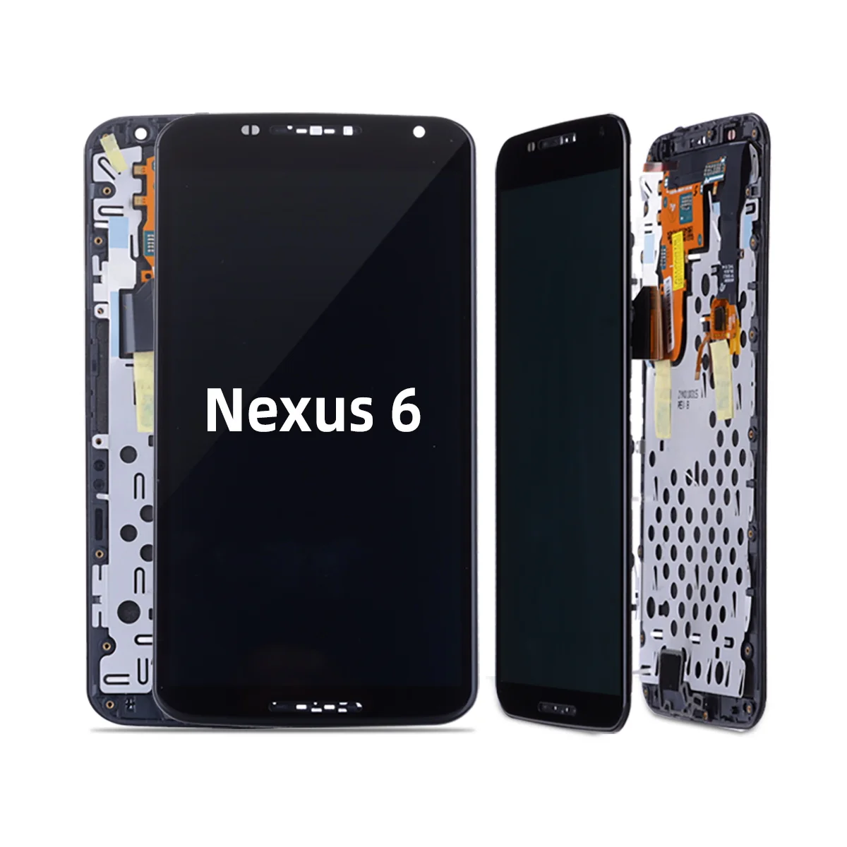 LCD For Motorola Nexus 6 XT1100 XT1103 Display Touch Screen Digitizer Assembly with Frame 100% Tested Moto |