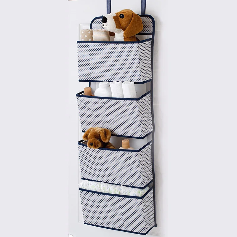 

Non-Woven Multi-Storey Door Receives Bagging Multi-Functional Wardrobe, Storage Bags, Shoes, Four-Compartment Baby Bags